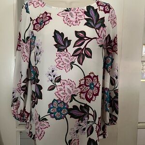Talbots women’s floral blouse.XS